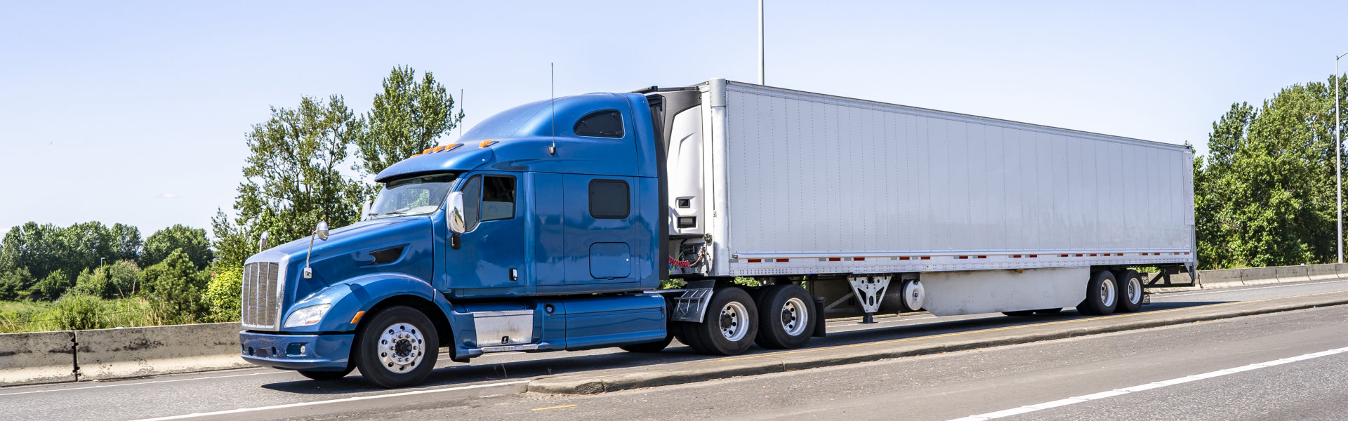 blue truck